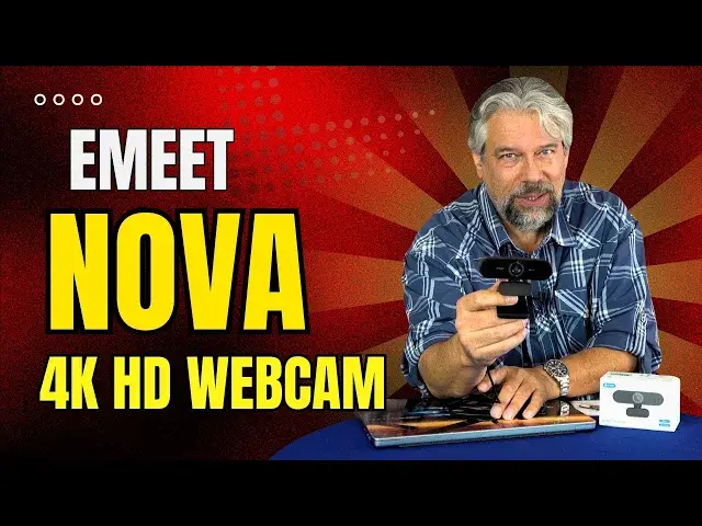 'Video thumbnail for EMEET Nova 4K PC/Mac Webcam -- DEMO & REVIEW'