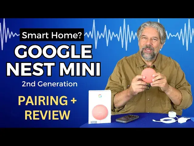 'Video thumbnail for Smarthome Must Buy: Google Nest Mini 2nd Gen Smart Home Speaker -- PAIRING & REVIEW'