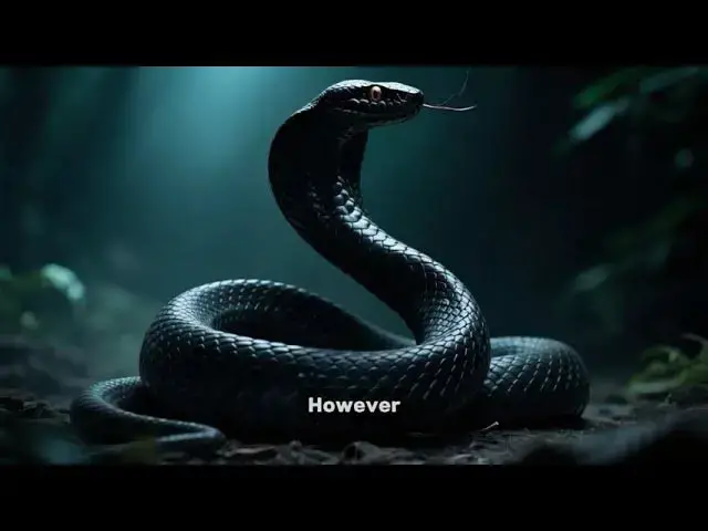 'Video thumbnail for Black Mamba (Dendroaspis polylepis)'