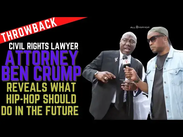'Video thumbnail for Attorney #BenCrump Says Hip-Hop Helps Fighting Power In #GeorgeFloyd And Other Cases #hiphopforever'