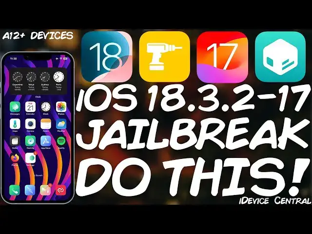 'Video thumbnail for iOS 18.3.2 - 17.0 JAILBREAK (All Devices): Do THIS NOW Before Apple Patches It'