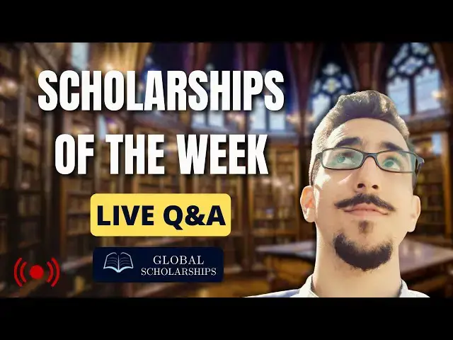 'Video thumbnail for Global Scholarships: “Q & A” And Scholarship Analysis (02.23.2024)'