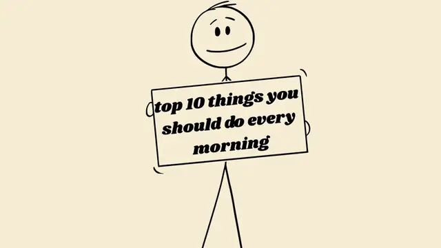 'Video thumbnail for Top 10 Must-Do Morning Habits for a Productive Day'