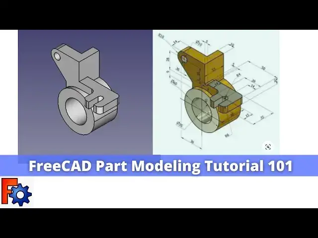 'Video thumbnail for FreeCAD Part Modeling Tutorial 101 | FreeCAD Tutorial | Mechnexus |'