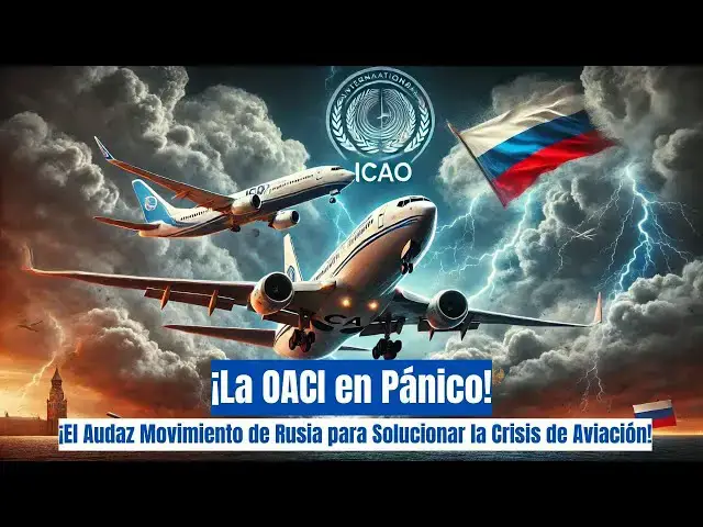 'Video thumbnail for Crisis de Doble Matriculación: Rusia Enfrenta el 'Bandera Roja' de la OACI – ¿Es Político?'