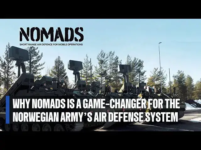 'Video thumbnail for Why NOMADS is a Game-Changer for the Norwegian Army’s Air Defense System'