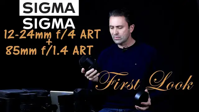 'Video thumbnail for Sigma 12-24mm f/4 + 85mm f/1.4 ART Lenses | First Look'