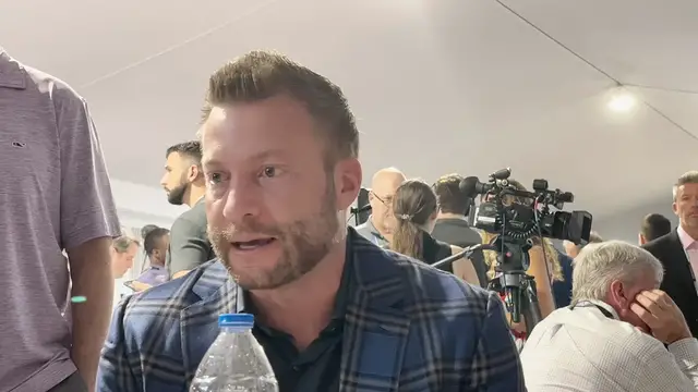 'Video thumbnail for WATCH: Sean McVay on Davante Adams'