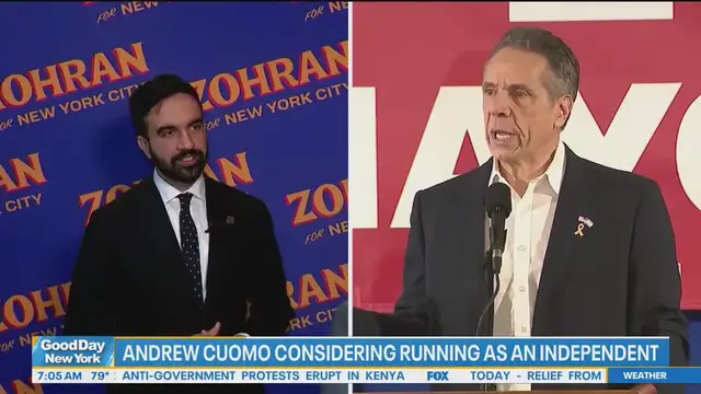 'Video thumbnail for 2025 Mayoral race heats up with possible Cuomo Independent wild card'