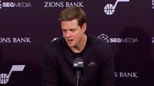 'Video thumbnail for No Goodbyes for Will Hardy and Utah Jazz'