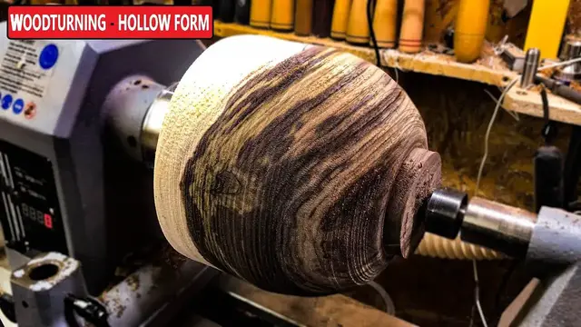 'Video thumbnail for Woodturning - Hollow Form'