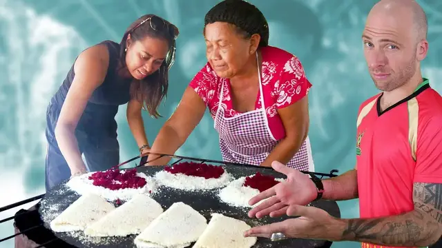 'Video thumbnail for Exotic GUYANESE INDIGENOUS FOOD Traditional VILLAGE in JUNGLES of GUYANA!'
