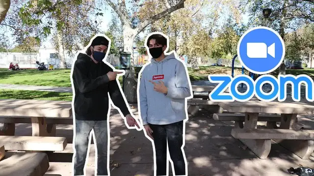 'Video thumbnail for MEETING MY ONLINE ZOOM COLLEGE FRIEND IN REAL LIFE *emotional*'