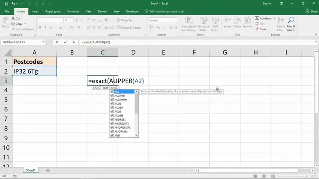 'Video thumbnail for Allow Uppercase Entries Only in Excel'