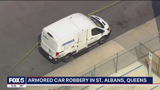 'Video thumbnail for Suspects flee scene after armed robbery in Queens'