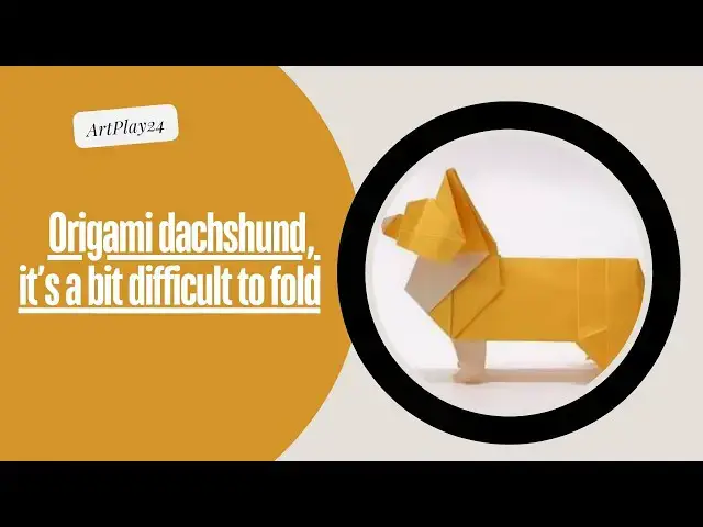 'Video thumbnail for DIY corgi origami'
