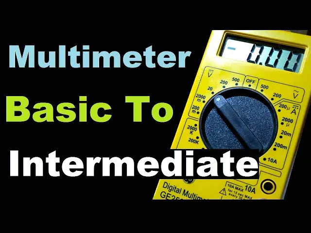 'Video thumbnail for Learn how to use a Multimeter - for solar power, DIY and more! #solar #diy #multimeter'