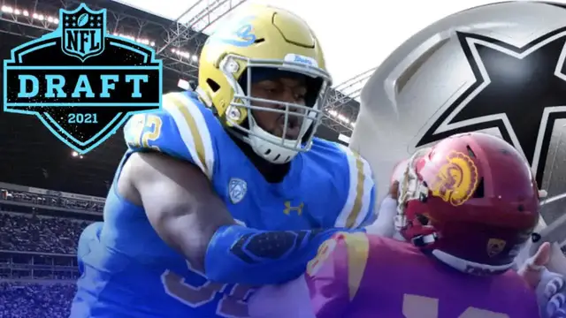 'Video thumbnail for law nation sports: dallas cowboys osa odighizuwa: boosting the d-line with nfl draft analysis'