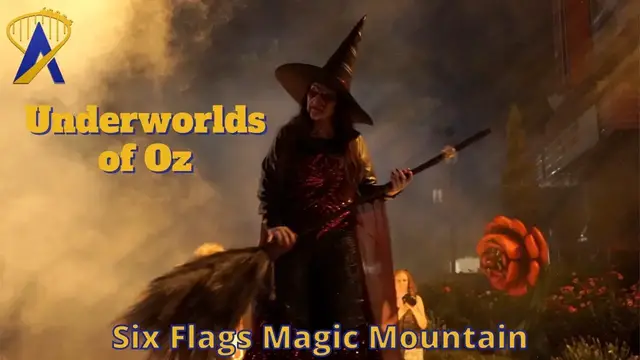 'Video thumbnail for Underworlds of Oz Scare Zone at Fright Fest Extreme 2024 at Six Flags Magic Mountain'