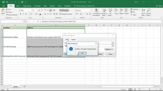 'Video thumbnail for Easily Remove Line Breaks in Excel - All Occurrences Quickly'