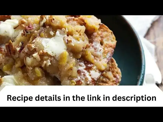 'Video thumbnail for French Toast with Pear Chutney and Mascarpone recipe'