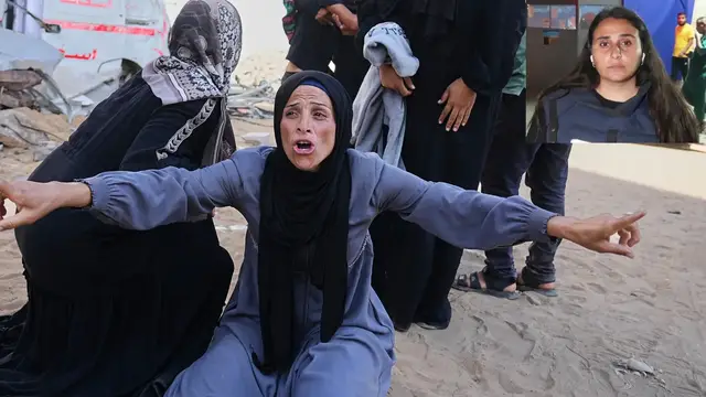 'Video thumbnail for Israeli forces kill 72 Palestinians in Gaza, including 29 seeking aid'