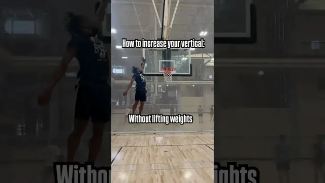 'Video thumbnail for This is How YOU Can Increase Your Vertical Without Lifting Weights #training #jumphigher #athlete'