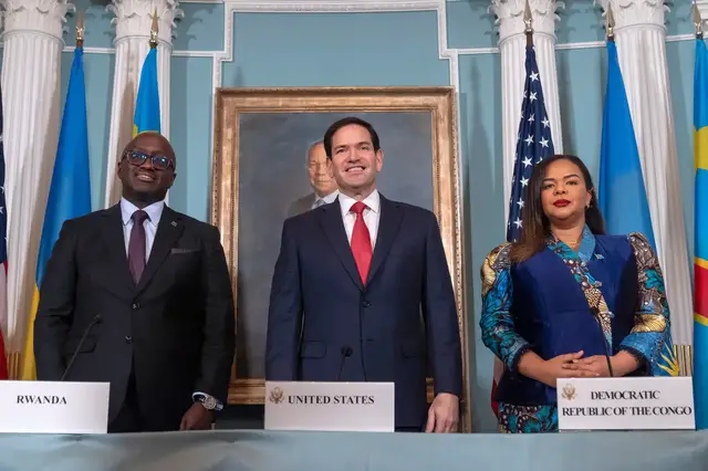 'Video thumbnail for DR Congo-Rwanda agreement: Deal aims to end decades of violence in eastern DRC'