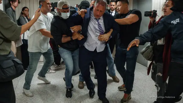 'Video thumbnail for Roller coaster-riding candidate arrested as NYC mayor’s race underway'