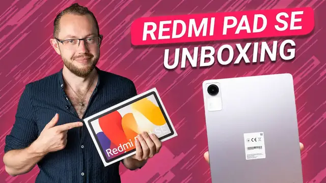 'Video thumbnail for Xiaomi Redmi Pad SE: Ausgepackt & Erster Eindruck'