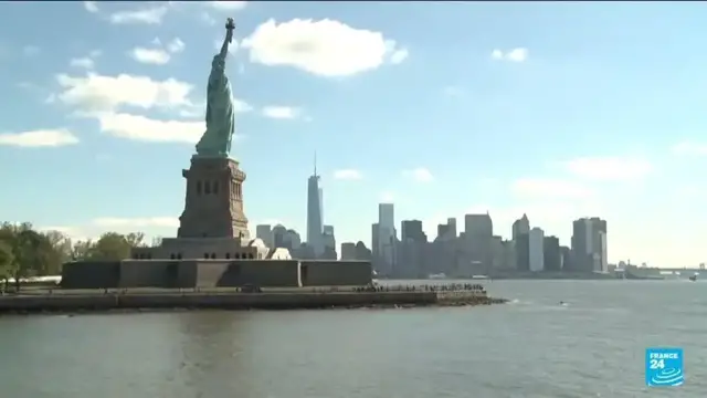 'Video thumbnail for New York votes in mayoral primary as Cuomo seeks comeback'