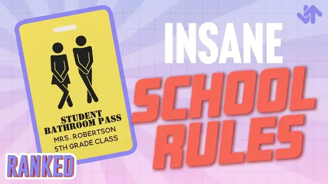 'Video thumbnail for The 10 STRANGEST School Rules From The 90s'