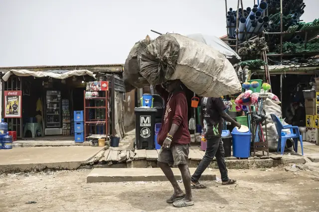 'Video thumbnail for Nigeria economy: Workers say wages aren't meeting demands'