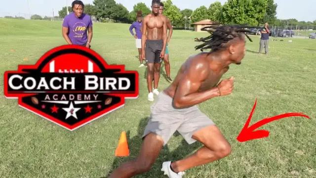 'Video thumbnail for law nation sports: wr route drills: power, speed, agility, and footwork training'