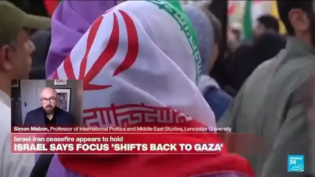 'Video thumbnail for Ceasefire 'just a bandaid', expert says as Israel and Iran seem to agree to truce'