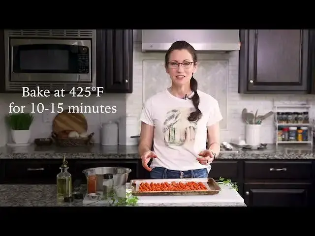 'Video thumbnail for EASY Roasted Carrots with Feta Cheese and Garlic720P HD'