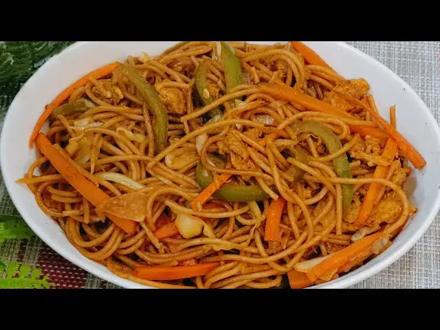 'Video thumbnail for How To Make Egg Chow Mein/ Quick Meal Idea/Egg Chow Mein'