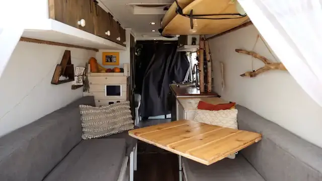 'Video thumbnail for Jaz & Crystal's DIY Home-on-Wheels | Tiny Tours'