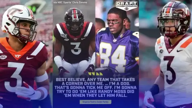 'Video thumbnail for law nation sports: caleb farley's dawg mentality for nfl'