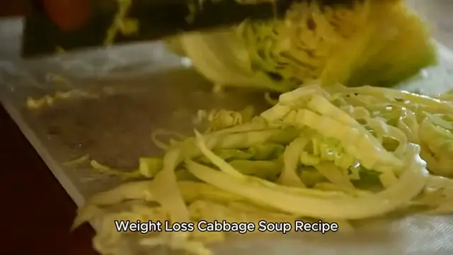 'Video thumbnail for Weight Loss Cabbage Soup Recipe'