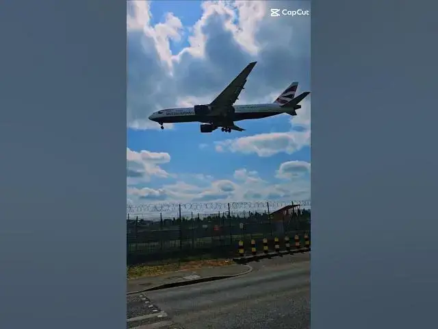 'Video thumbnail for plane spotting near Heathrow Airport #londonwithkasia'