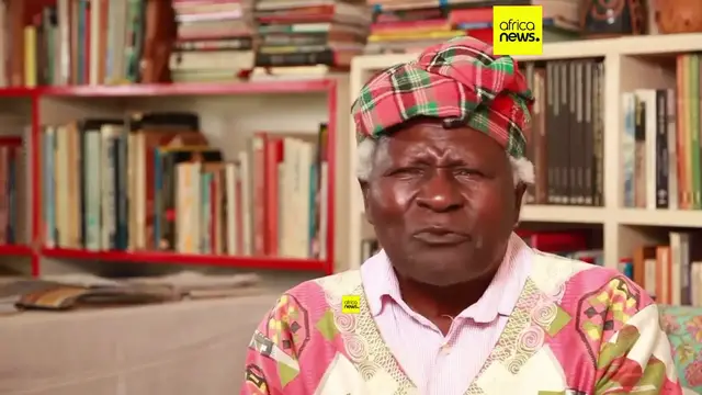 'Video thumbnail for Kenyan literary giant Ngũgĩ wa Thiong'o mourned as a cultural icon'
