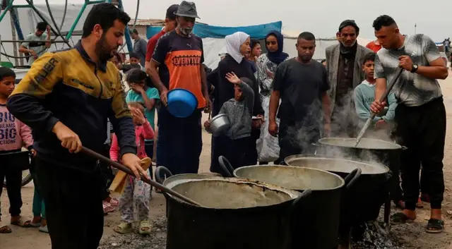 'Video thumbnail for Israel targets Gaza's charity kitchens as famine weaponises starvation'
