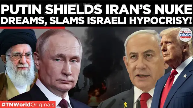 'Video thumbnail for Putin Declares Support for Iran’s Nuclear Rights – Sends Blunt Message to Israel! | Times Now World'