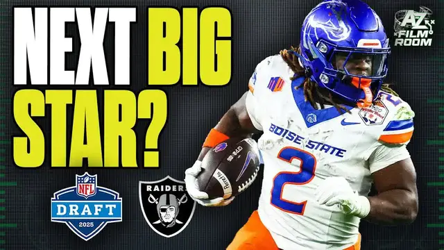 'Video thumbnail for a to z sports film room: raiders draft ashton jeanty: a luxury pick?'