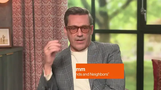 'Video thumbnail for Jon Hamm Calls 'Your Friends And Neighbors' A "Sexy, Fun, And Compelling Drama"'