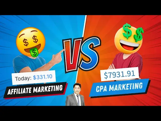 'Video thumbnail for CPA Marketing vs Affiliate Marketing | Which One is BEST for Beginners? Hindi Tutorial 2024'