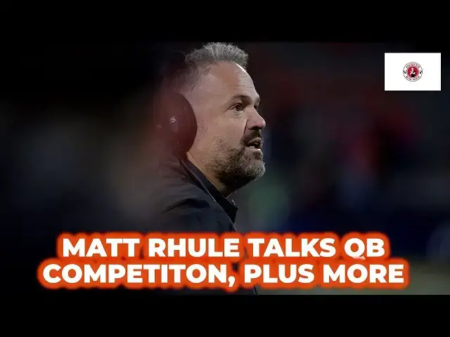 'Video thumbnail for Matt Rhule talks QB timeline, plus Nebraska football recruiting buzz, and Bracketology'