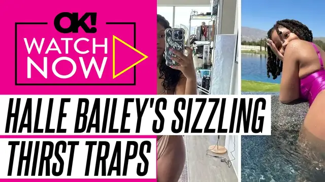 'Video thumbnail for Gracefully Curvy! Halle Bailey's Most Sizzling Thirst Trap Pictures'