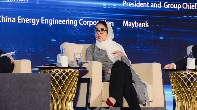 'Video thumbnail for Saudi Arabia wants to become a "hub for AI"'